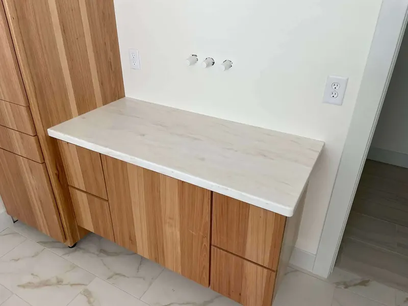 Corian solid surface installation in Central IL