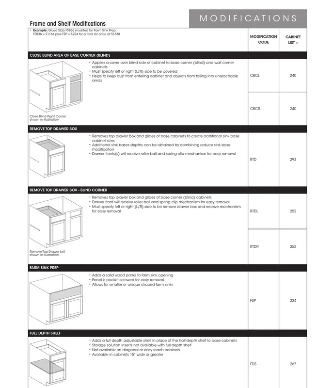 Wolf Classic Impact Series Cabinet Catalog - Page 15