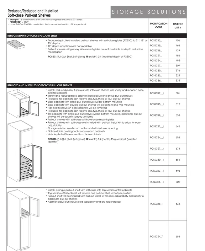 Wolf Classic Impact Series Cabinet Catalog - Page 26