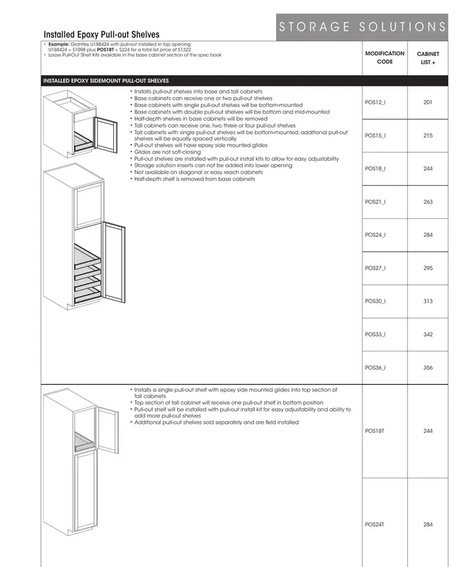 Wolf Classic Impact Series Cabinet Catalog - Page 27