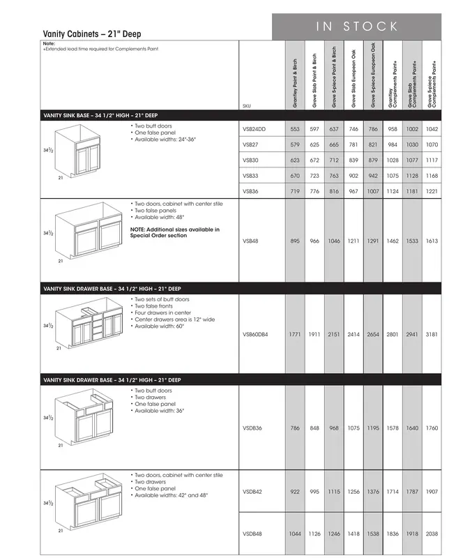 Wolf Classic Impact Series Cabinet Catalog - Page 41