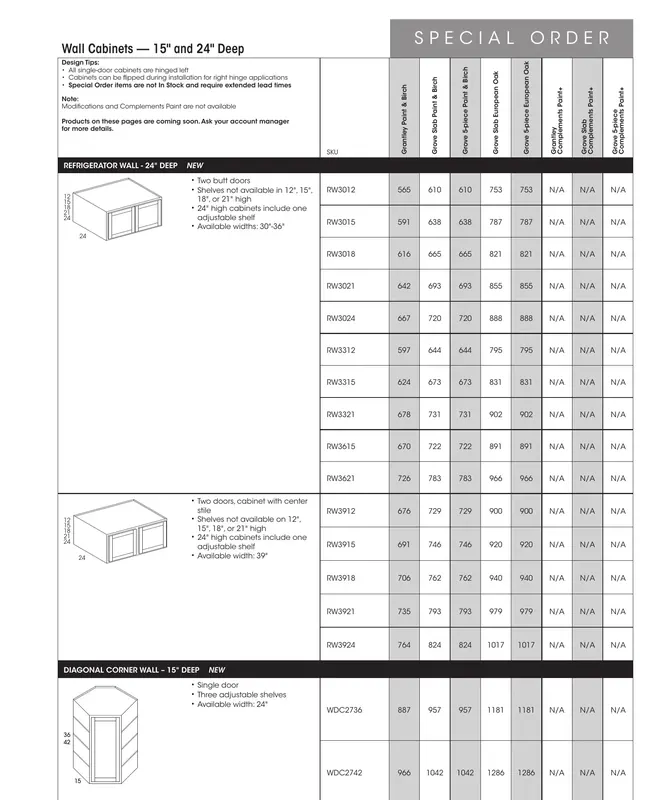 Wolf Classic Impact Series Cabinet Catalog - Page 55