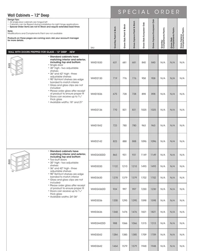 Wolf Classic Impact Series Cabinet Catalog - Page 56
