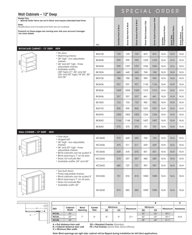 Wolf Classic Impact Series Cabinet Catalog - Page 57