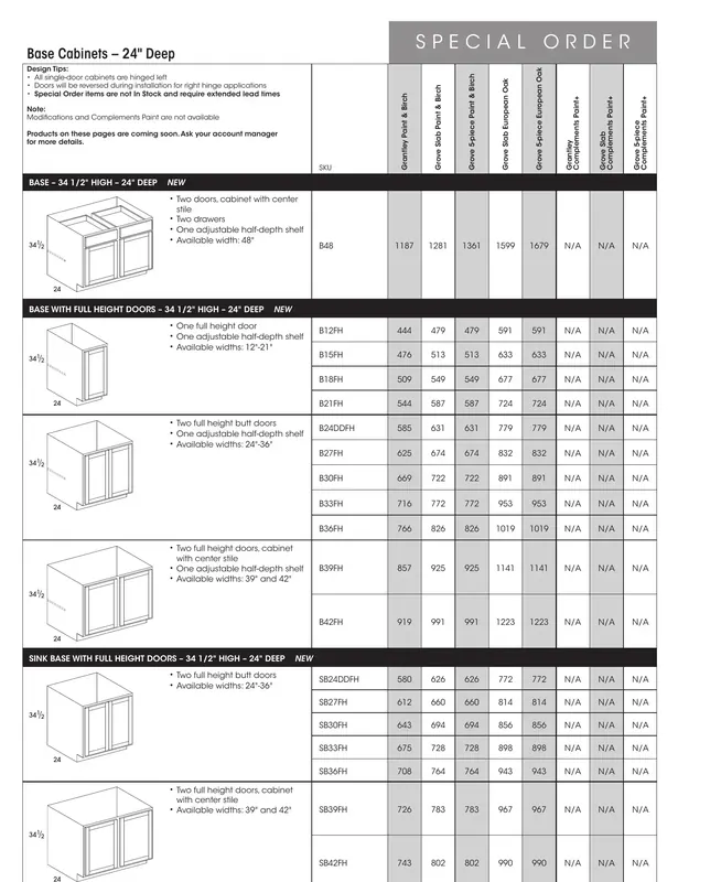 Wolf Classic Impact Series Cabinet Catalog - Page 58