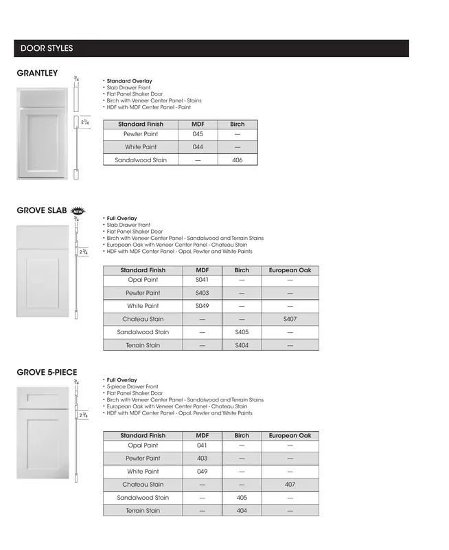 Wolf Classic Impact Series Cabinet Catalog - Page 6