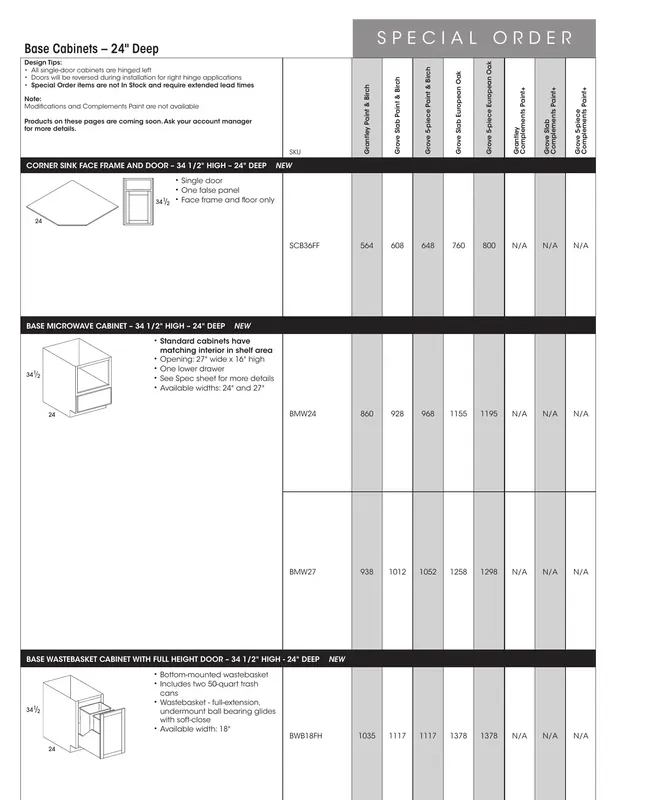 Wolf Classic Impact Series Cabinet Catalog - Page 60