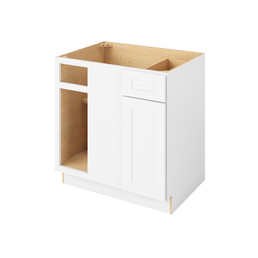 BBC39-42U &mdash; 39"- 42" Universal Blind Base Cabinet, 1 Door-1 Drawer, 1 Shelf