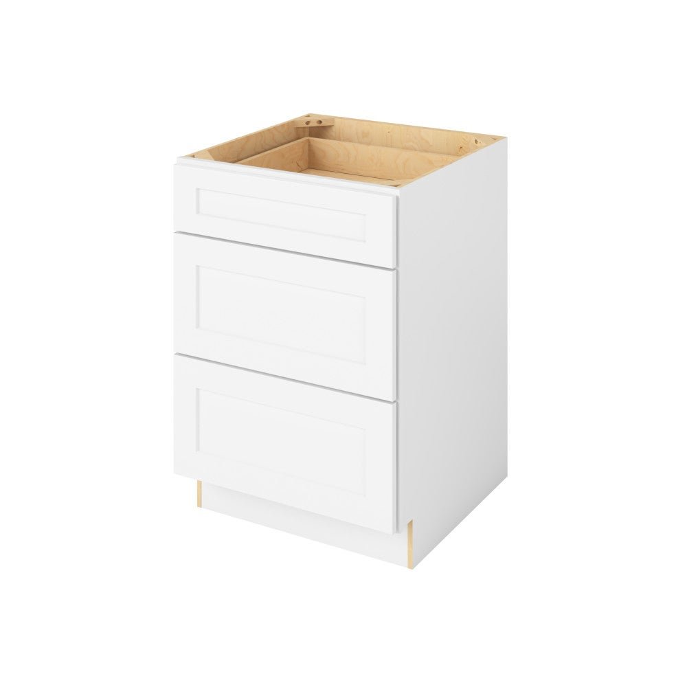 DB24-3 &mdash; 24" Three Drawer Base, 3 Drawers
