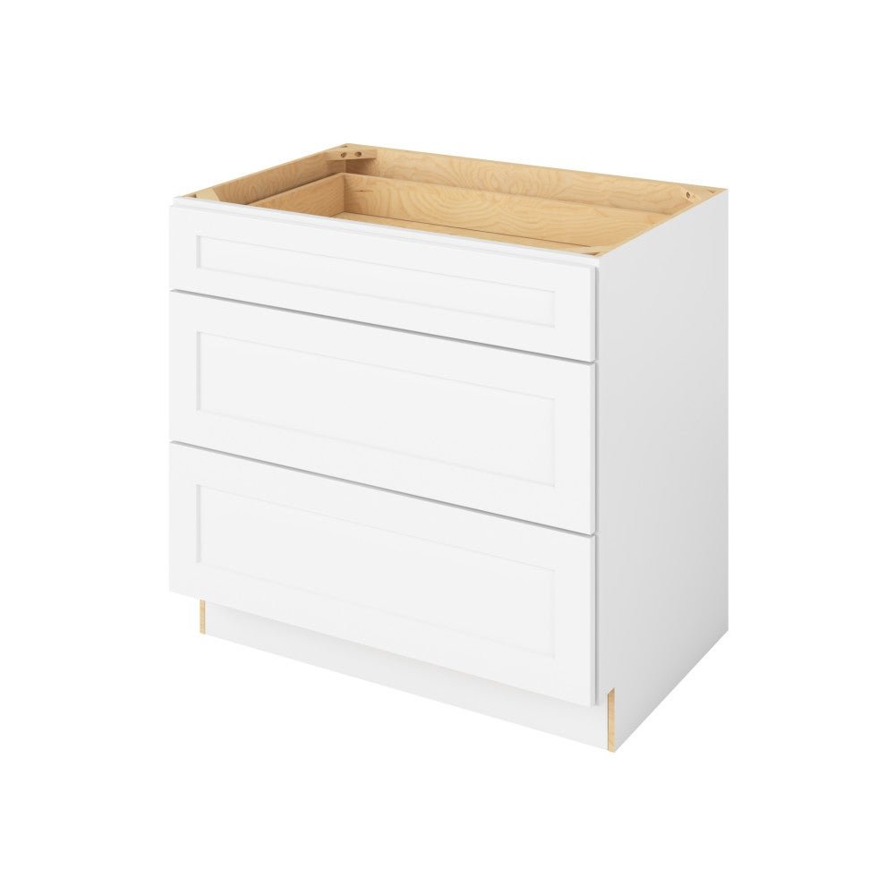 DB36-3 &mdash; 36" Three Drawer Base, 3 Drawers