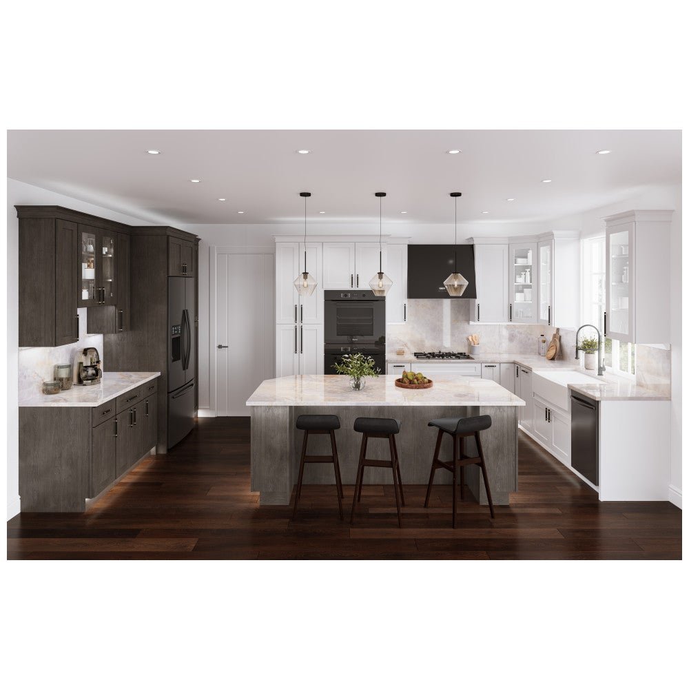 WBC30-3330U &mdash; 30" x 30" Universal Blind Wall Cabinet, 1 Door, 2 Shelves