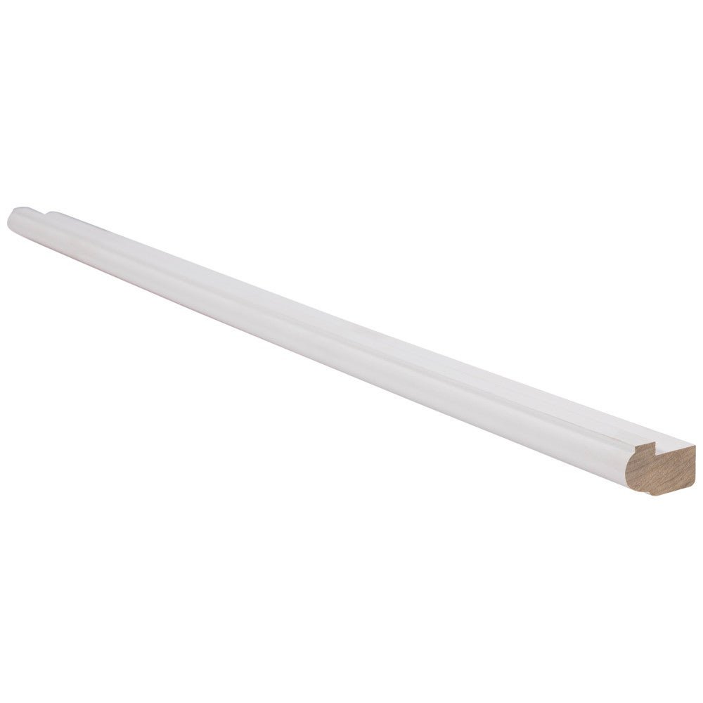 LRB8 &mdash; 3/4" W x 96" L x 1-3/8" T Light Rail Bull Nose