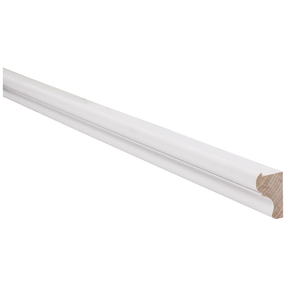 LRD8 &mdash; 1-1/2" W x 96" L x 1" T Light Rail Decorative