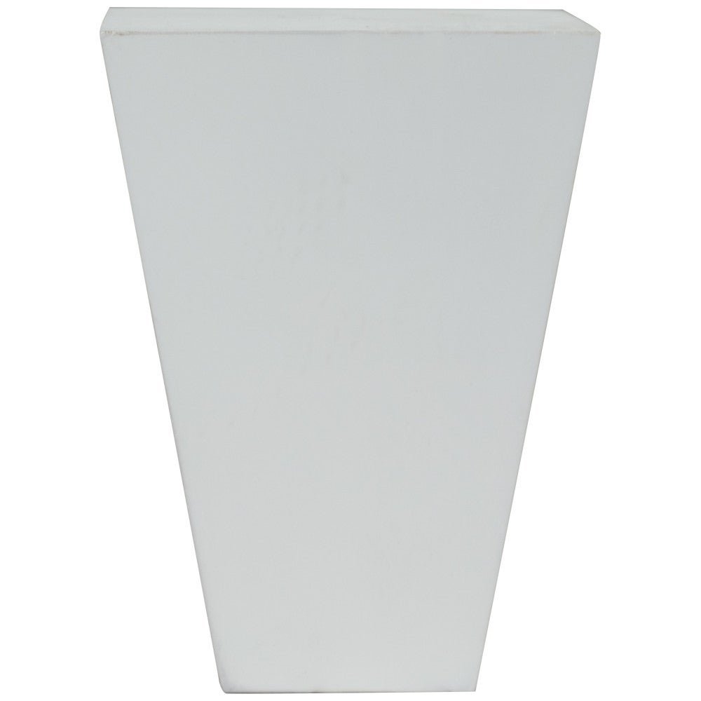 HTFOOT &mdash; 3-1/4" W x 4-1/2" H x 1-5/8" D Half Tapered Foot - split vertically
