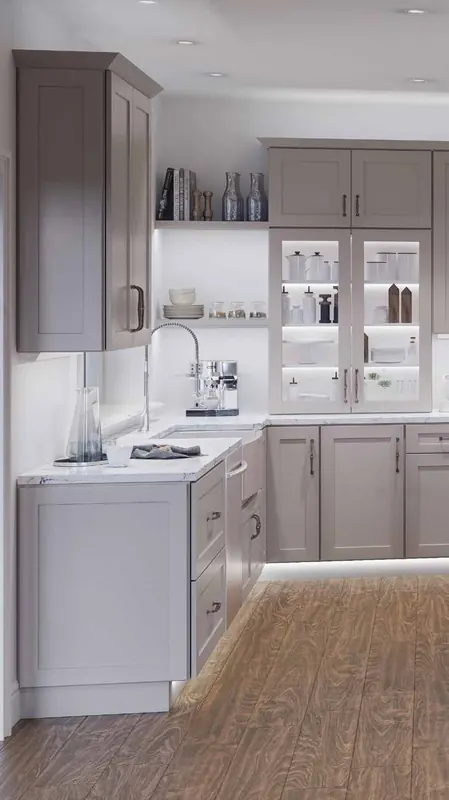 Catalina kitchen in Pebble Grey
