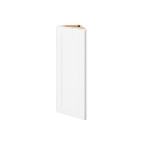 WEC1242 &mdash; 12" x 42" Wall End Cabinet, 1 Door, 3 Shelves